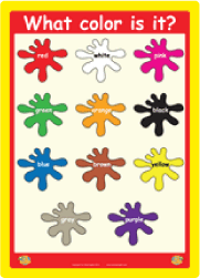 'What Color Is It?' Wall Poster
